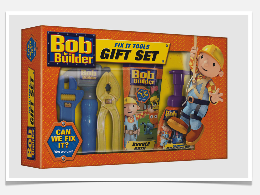 Bob the Builder Licensed Packaging