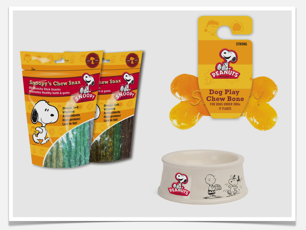 Snoopy / Peanuts Licensed Packaging Design