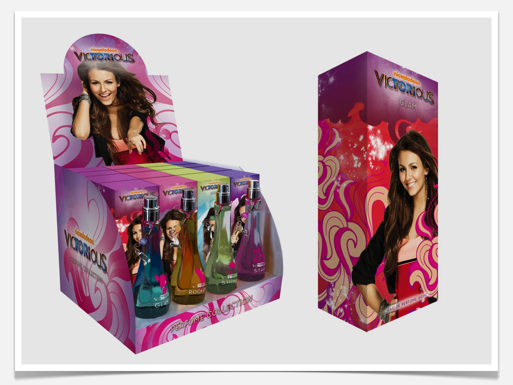 Nickelodeon Victorious Packaging