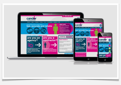 Candor Payroll Services Website Design
