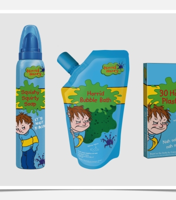 Horrid Henry Licensed Packaging
